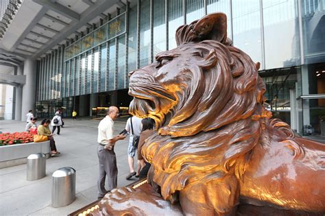 匯豐銀行獅子|滙豐銅獅重新露面｜9件香港銀行界小秘聞 滙豐中銀風 